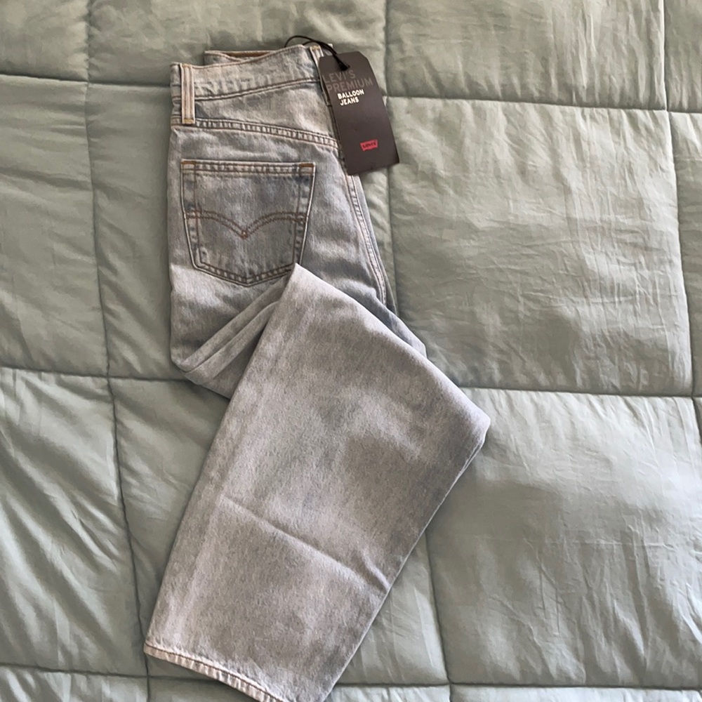 Levi’s Balloon Light Wash Jeans 24 X 26
